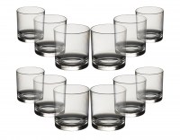 Small whiskey glass transparent